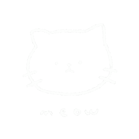 Kitty Meow Sticker by Tina