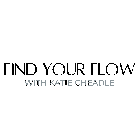 Find Your Flow Sticker by katiecheadle