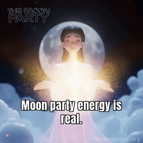 Vibe Manifesting GIF by The Moon Party