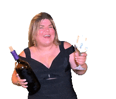 Party Vino Sticker by Compra y envia