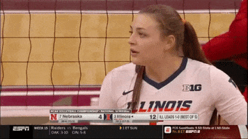 volleyball illinois GIF by NCAA Championships