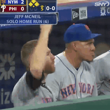 celebrate new york mets GIF by SNY