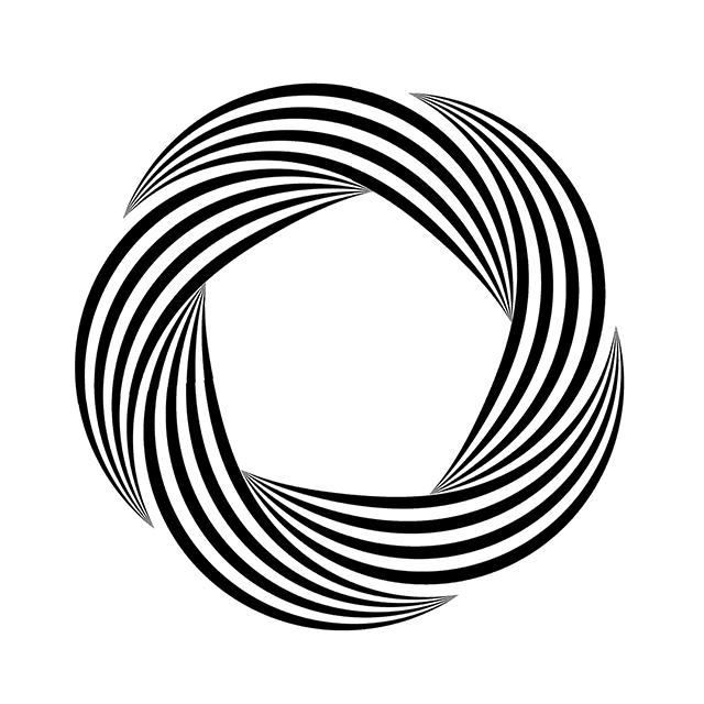 xponentialdesign black and white simple minimal geometry GIF