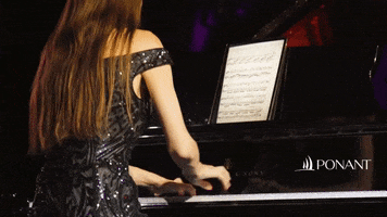 Concert Piano GIF by PONANT