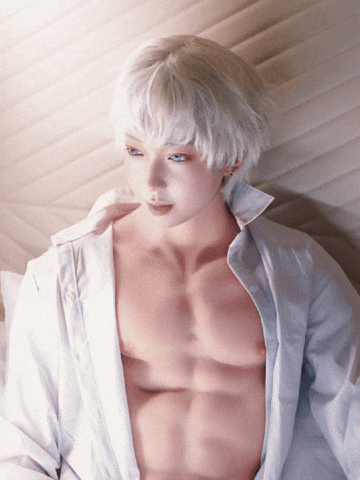 Beautiful Girl Flirting GIF