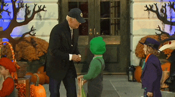 Joe Biden Halloween GIF by GIPHY News