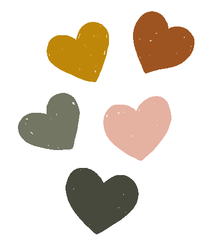 Love It Hearts Sticker by Julia Dreams