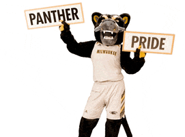 Proud Panther GIF by UW-Milwaukee