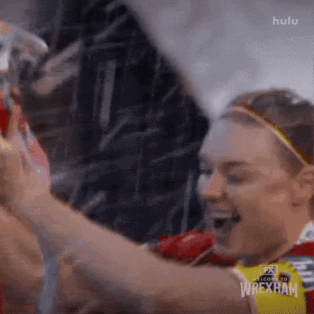 Celebrate Womens Soccer GIF by Welcome to Wrexham
