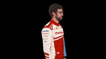 MahindraRacing racing pose driver sims GIF
