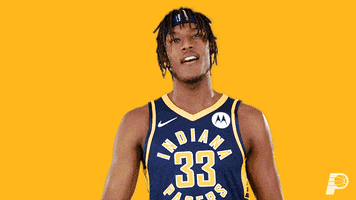 Flexing Myles Turner GIF by Indiana Pacers