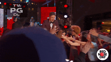 happy chris hardwick GIF by Red Nose Day