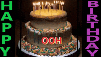 Pop Out Happy Birthday GIF