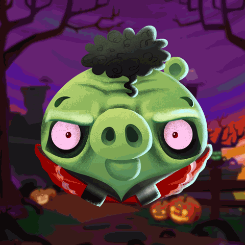Halloween Zombie GIF by Angry Birds
