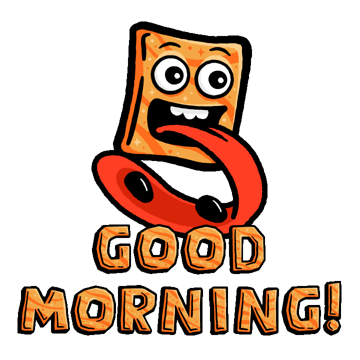 Good Morning Sticker by Cinnamon Toast Crunch for iOS & Android GIPHY