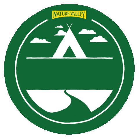 Camping Sticker by Nature Valley