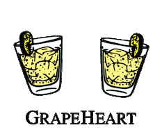 Gin Tonic Cheers Sticker by GrapeHeart Gin