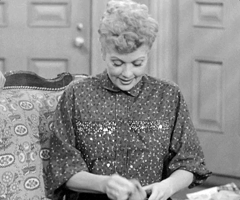 Disappointed Happy Birthday GIF by Paramount+ happy birthday, gift, cbs, disappointed, paramount, cbs all access, classics, i love lucy, lucille ball, what is it, lucy ricardo, bad gift