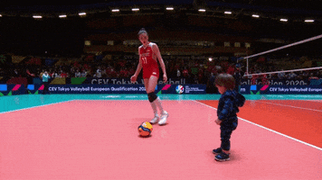 Naz Aydemir Child GIF by CEV - European Volleyball