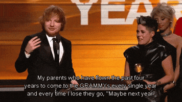 ed sheeran the grammys GIF by Recording Academy / GRAMMYs