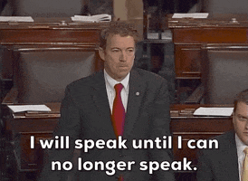 Rand Paul Filibuster GIF by GIPHY News
