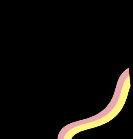 lunammdc pink yellow color lines GIF