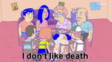 Afraid Of Death I Dont Want To Die GIF by Adult Swim