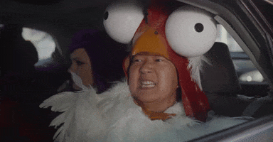 Chicken Singing GIF by Squad Busters