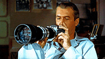 Image result for rear window gif