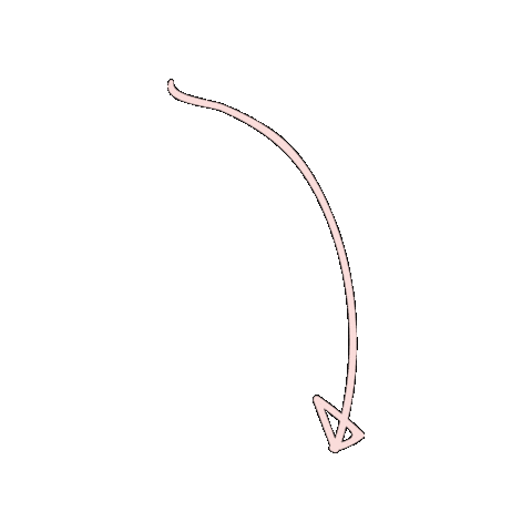 Pink Arrow Sticker by kimposoproperties