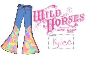 Wild Horses Sticker by Lainey Wilson