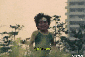 spider man marvel GIF by RETRO-FIEND