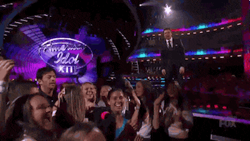 jennifer lopez big crowd GIF by American Idol