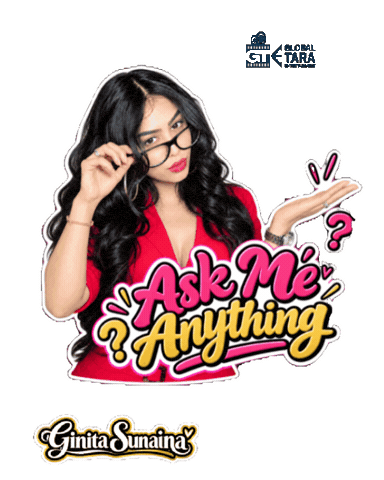 Asking Ask Me Sticker by Global Tara Entertainment