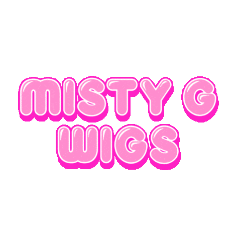 Misty G Wigs Sticker by Brenfi