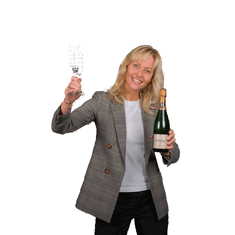 Champagne Celebrating Sticker by marijkemakelaardij