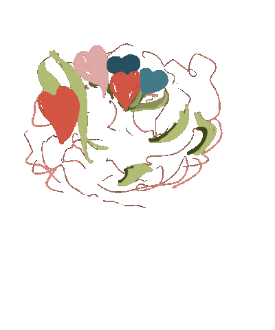 Цветы Поздравляю Sticker