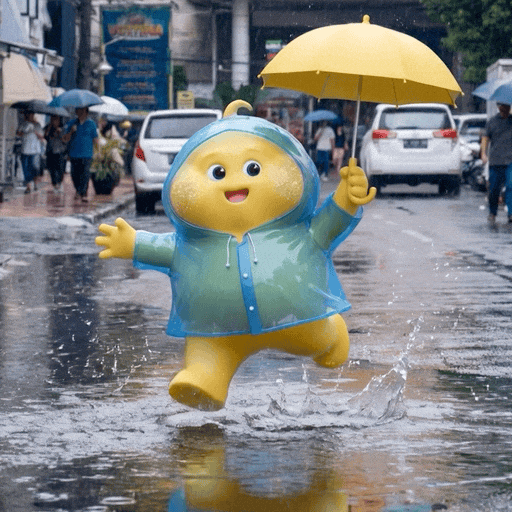 Water Raining GIF by Butter baby