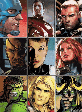 the avengers marvel GIF