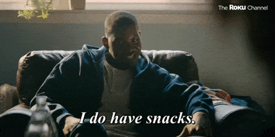 Hungry Snacks GIF by The Roku Channel