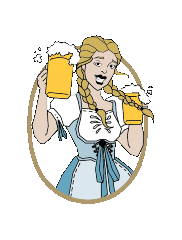 Oktoberfest Kpb Sticker by kurpfalzbräu