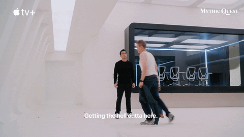 David Hornsby Im Getting Out Of Here GIF by Apple TV+ - Find & Share on