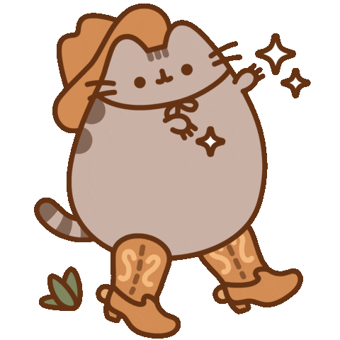 Cat Sparkle Sticker by Pusheen