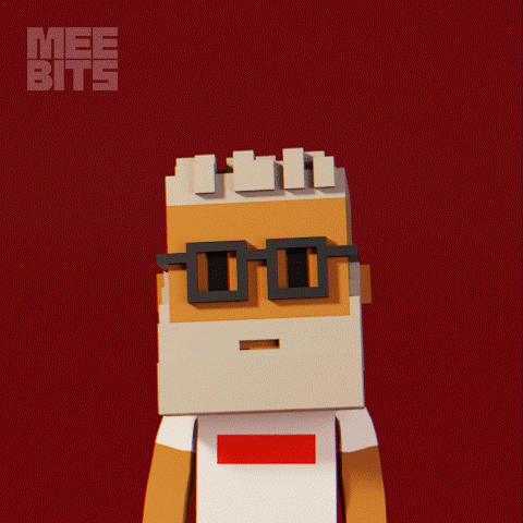 Merry Christmas Crypto GIF by Meebits