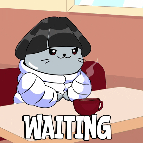 Coffee Waiting GIF by LilSappys