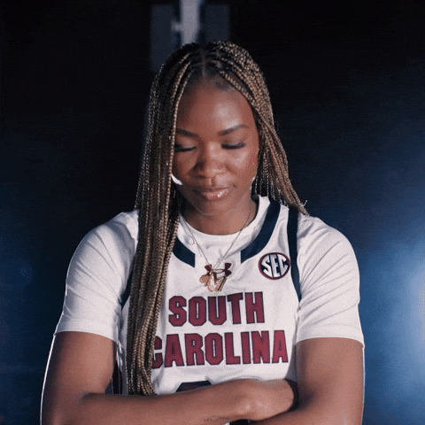 Womens Basketball Celebration GIF by Gamecock Athletics