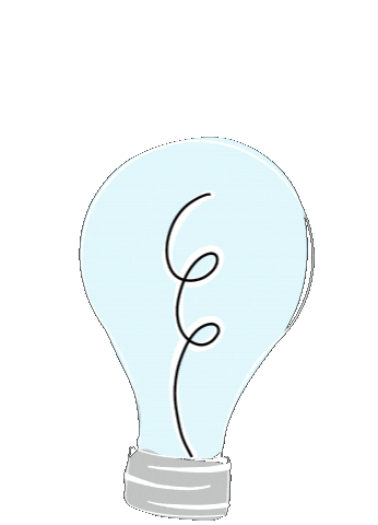 Idea Lightbulb Sticker