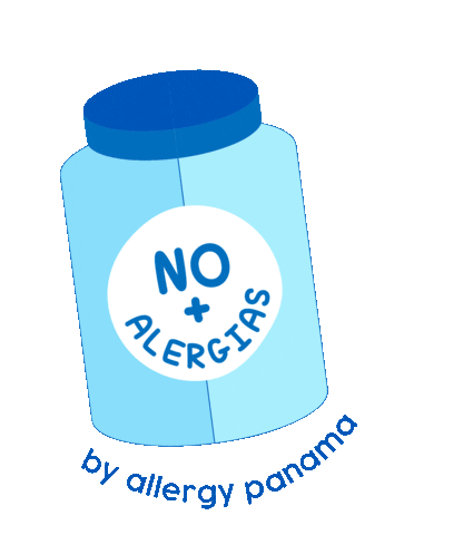 Allergy Sticker by allergypanama