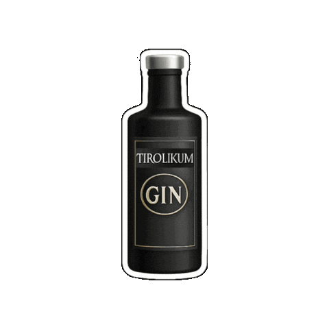Cheers Gin Sticker by Tirolikum