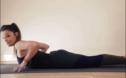 Yoga Stretching GIF by YOGABODY - Find & Share on GIPHY